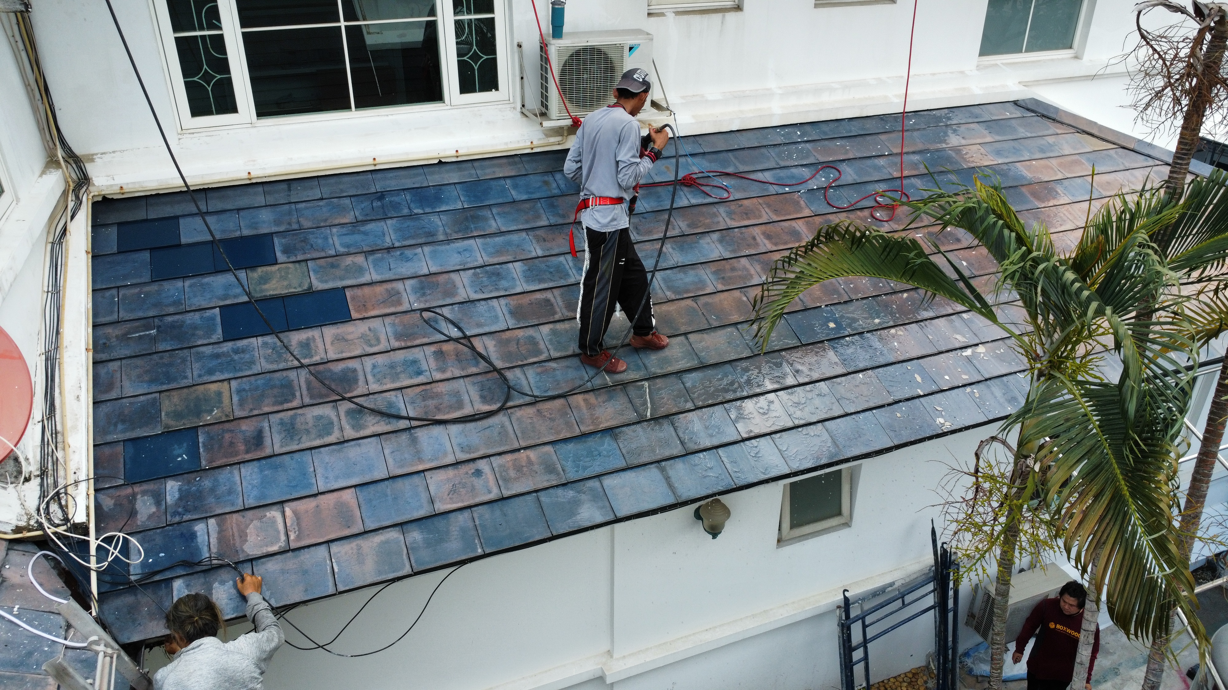 Roof painting service