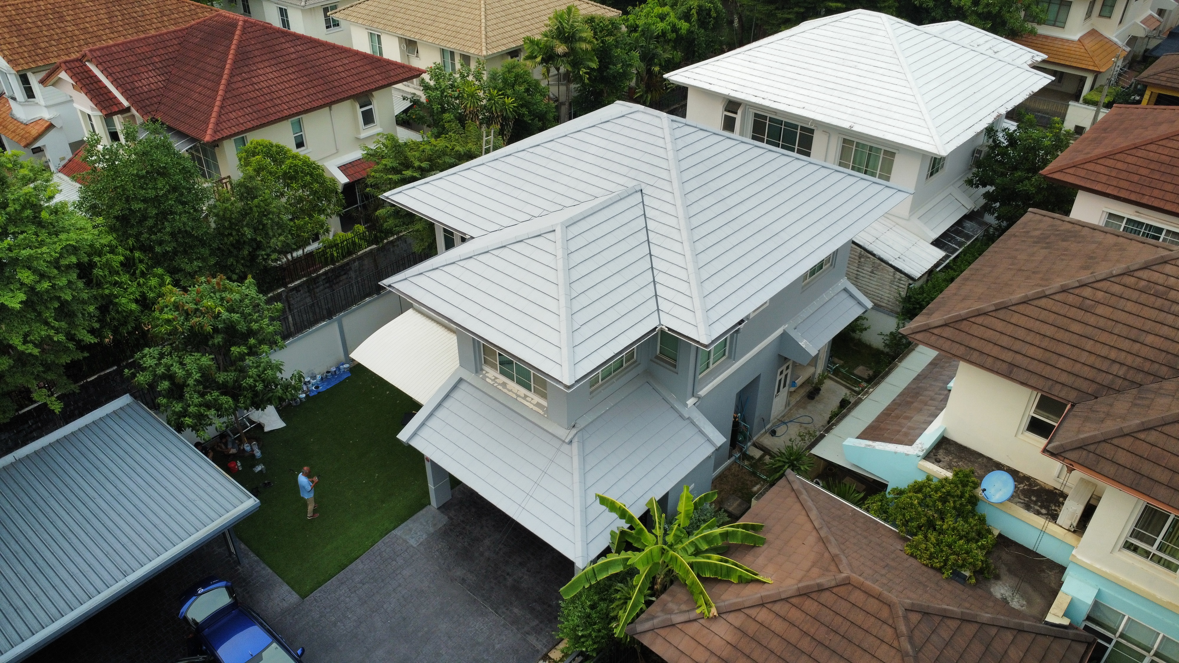 ผลงานชุดที่ 2 หมู่บ้านศิวลี ถนนราชพฤกษ์ กรุงเทพฯ